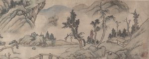 Krajina, počátek 20. století, falešné datum 1577. od Unbekannt