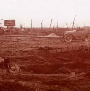 Stanice Langemarck, Flandry, Belgie, c1914-c1918 od Unbekannt