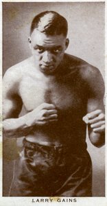 Larry Gains , kanadský boxer, 1938 od Unbekannt