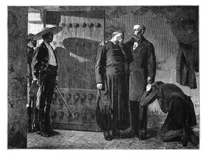 Poslední chvíle císaře Maxmiliána, 1867, konec 19. století od Unbekannt