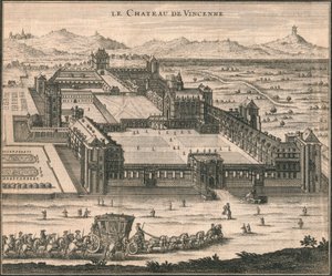 Chateau de Vincennes, 1723. od Unbekannt