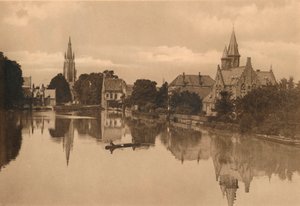 Jezero lásky, c1928 od Unbekannt