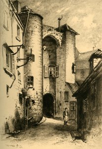Průchod z Chénizeles do Laon Aisne, 1903. od Unbekannt