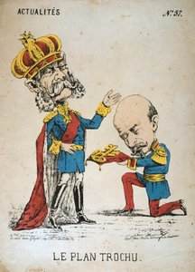 Le Plan Trochu, 1870-1871 od Unbekannt