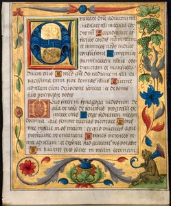 List ze žaltáře a modlitební knihy, c. 1524. od Unbekannt