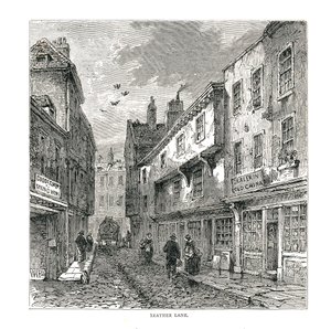 Leather Lane, 1878 od Unbekannt