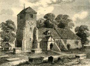 Lee Church v roce 1795, c1878. od Unbekannt