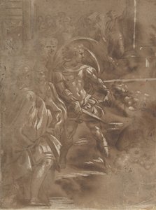 Levá třetina mučednické smrti svatého Petra a Pavla, 1508-ca. 1550. od Unbekannt