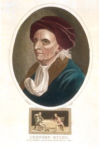 Leonhard Euler 1707-1783, švýcarský matematik, 1801 od Unbekannt