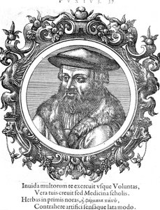 Leonhard Fuchs , německý botanik a lékař od Unbekannt