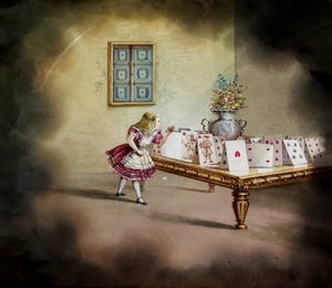 Alenka v říši divů - Alenka v říši divů, kouzelná lucerna od Unbekannt