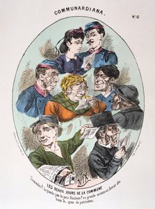 Les Beaux Jours de la Commune, 1871 od Unbekannt