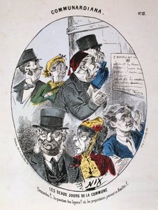 Les Beaux Jours de la Commune, 1871 od Unbekannt