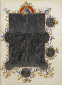 Les Très Riches Heures du Duc de Berry, Folio 153r - Kristova smrt od Unbekannt