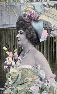 Lidia, vintage francouzská pohlednice, c1900 od Unbekannt