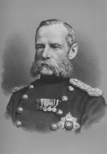 Generálporučík Sir Frederick Roberts, britský voják, c1880 1883 od Unbekannt