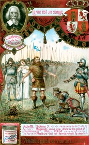 Život je sen od Calderona de la Barca 1600-1681, c1900 od Unbekannt