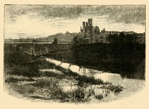 Lincoln, z Witham Bank, 1898. od Unbekannt
