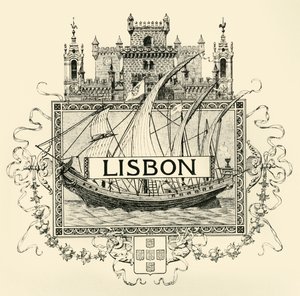 Lisabon, konec 19. a začátek 20. století. od Unbekannt