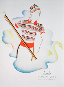 Lisle od Allena Sollyho, módní reklama, 1937 od Unbekannt