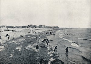 Littlehampton - Pádlování na nízké vodě, 1895 od Unbekannt