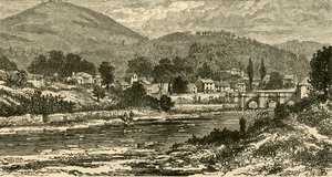 Most Llangollen, 1898. od Unbekannt