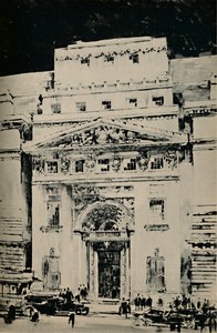 Lloyds New Building: Vstup v Leadenhall Street, 1928 od Unbekannt