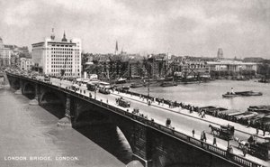London Bridge, Londýn, počátek 20. století od Unbekannt