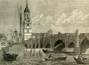London Bridge, c1872. od Unbekannt