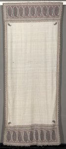 Dlouhý šál, c. 1815. od Unbekannt