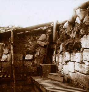 Vyhlídka, Champagne, Francie, c1914-c1918 od Unbekannt