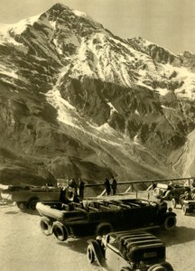 Vyhlídka v Hochmais na Grossglocknerské alpské silnici, Rakousko, c1935. od Unbekannt