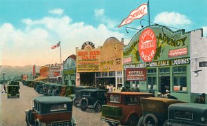 Pohled na jih na Main Street, c1939 od Unbekannt