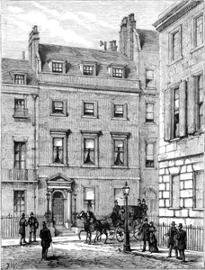 Lord Beaconsfields dům, 19, Curzon Street, Mayfair, Londýn, 1900 od Unbekannt