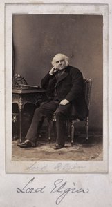 Lord Elgin, britský diplomat, c 1860 od Unbekannt