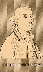 Lord Rodney, 1718-1792, 1830. od Unbekannt