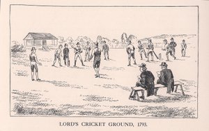 Kriketové hřiště Lords, Londýn, 1793 1912 od Unbekannt