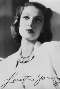 Loretta Young 1913-2000, americká herečka, c1930 od Unbekannt