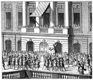 Louis XV ve Štrasburku, 1744, 1885 od Unbekannt