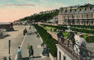 Lower Parade, Folkestone, konec 19.-začátek 20. století od Unbekannt