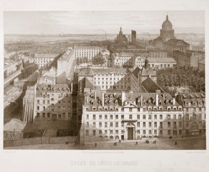 Lycee of Louis-le-Grand, Paříž, 1867 od Unbekannt