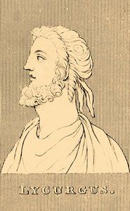 Lycurgus, fl c820 BC, 1830. od Unbekannt