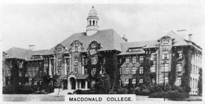 MacDonald College, Montreal, Kanada, 20. léta 20. století od Unbekannt