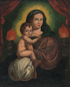 Madona s dítětem od Unbekannt