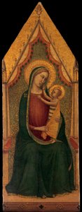 Madonna a dítě na trůnu, ca. 1335-39. od Unbekannt