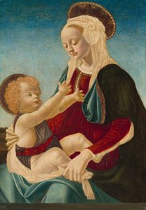 Madonna a dítě, c. 14701480. od Unbekannt