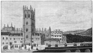 Magdalen College, Oxford, 17. století, 1894 od Unbekannt