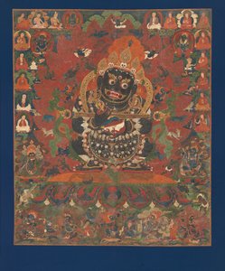 Mahakala, ochránce stanu, ca. 1500. od Unbekannt