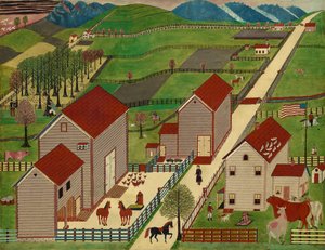 Mahantango Valley Farm, konec 19. století. od Unbekannt