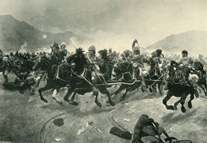 Maiwand - Saving the Guns, 1901. od Unbekannt